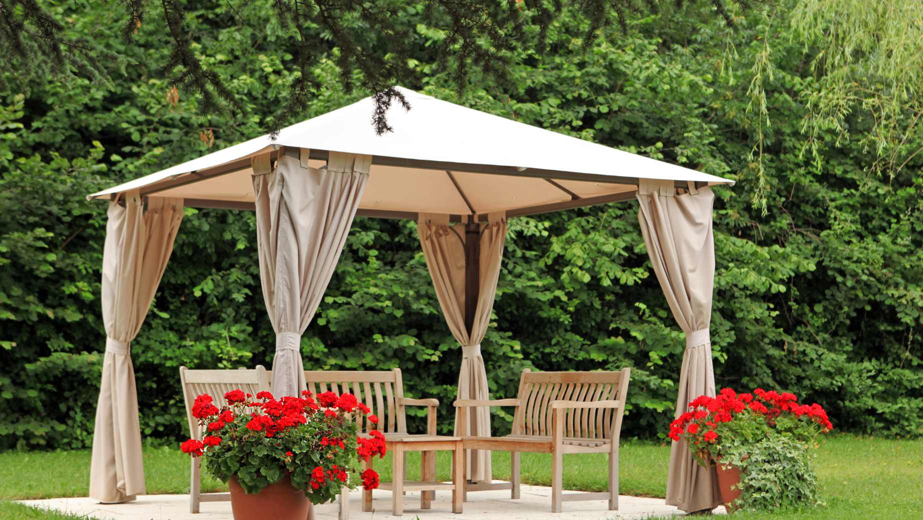 Where to Put Gazebo in Backyard My Garden And Patio