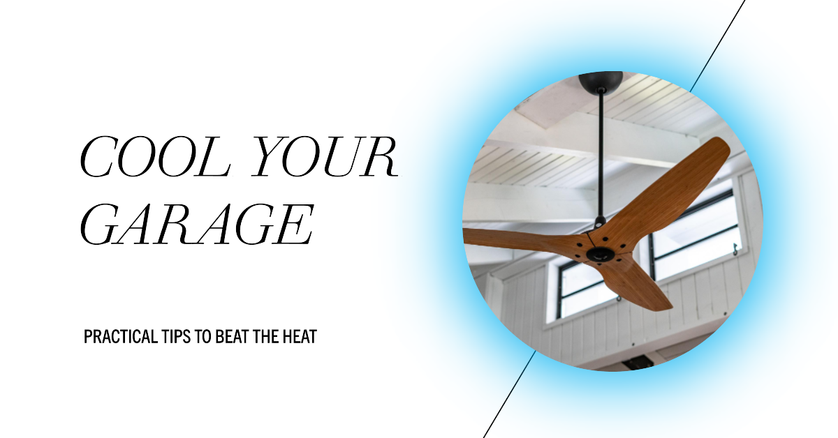 How to cool a garage (Genius!)