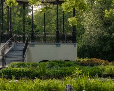 modern gazebo