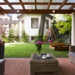 Outdoor Space with Stylish Seating Options Gazebo Furniture Ideas