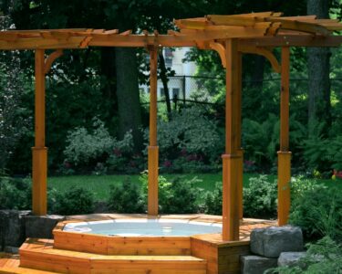 enclosed gazebo for hot tub