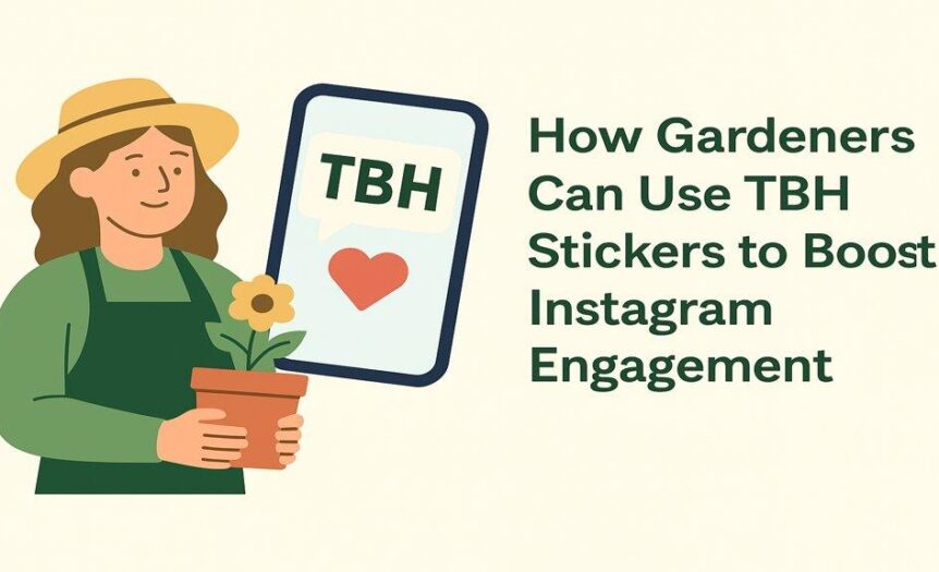 How Gardeners Can Use TBH Stickers to Boost Instagram Engagement