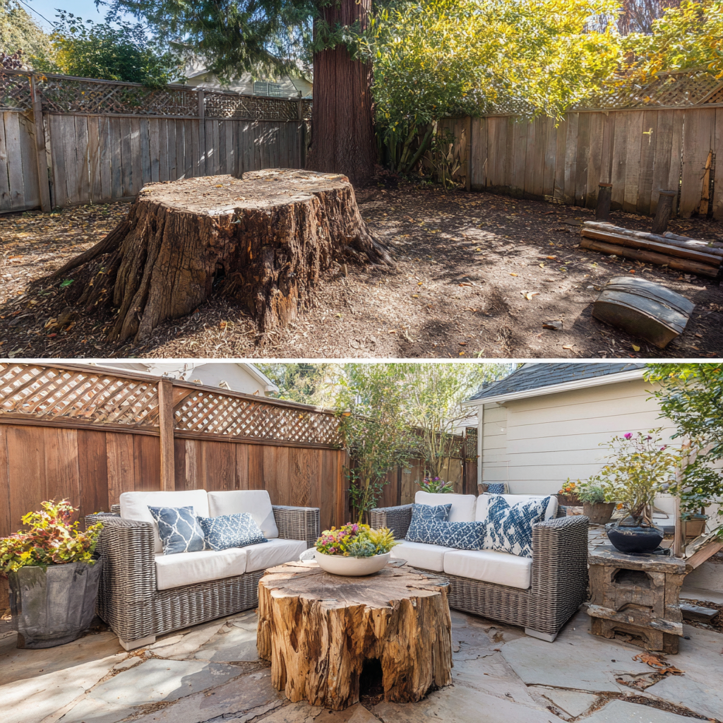 Stump Grinding 101: Reclaiming Patio Space in Tight Urban Lots - My ...