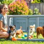 dog play pen fence