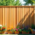 wood privacy fence ideas