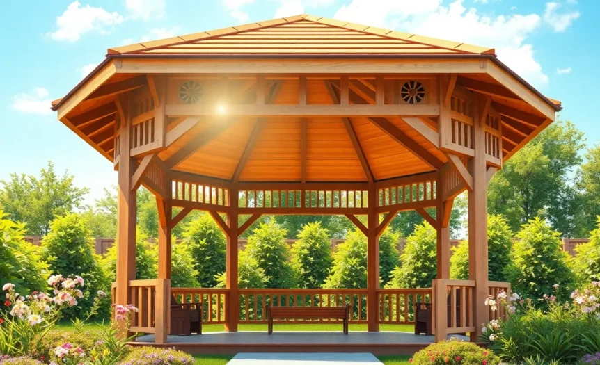 gazebo roof ideas