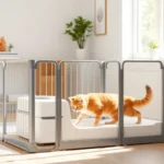 litter robot fence