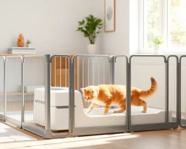 litter robot fence