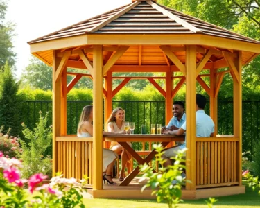 hexagon gazebo