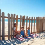 beach fence