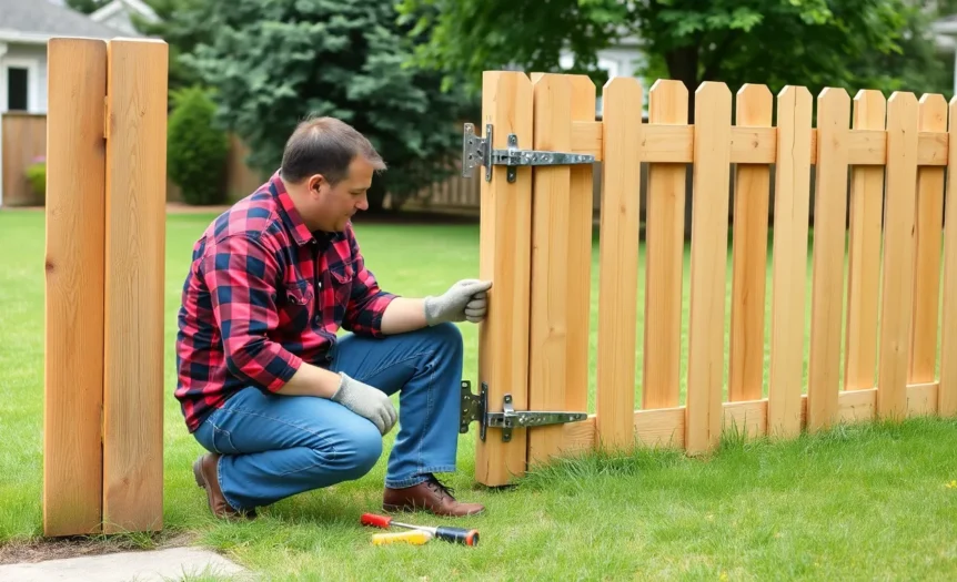 fence gate repair