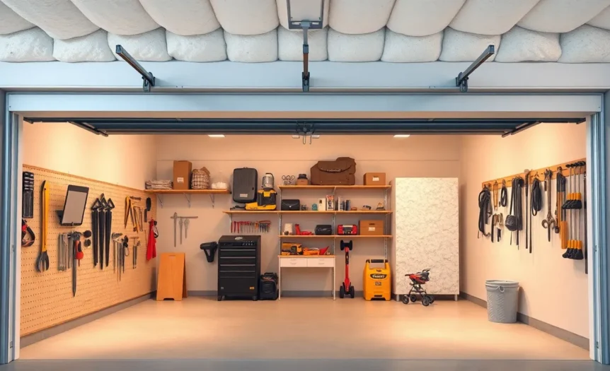 insulated garage