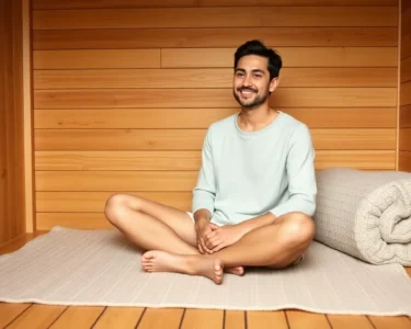 sauna mat