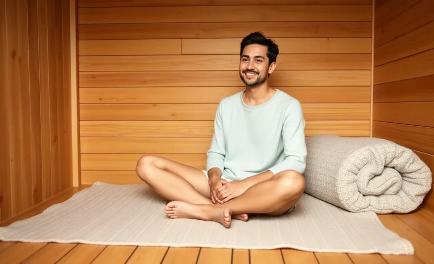 sauna mat