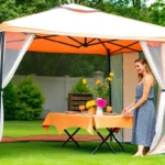 pop up gazebo with sides