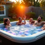 coleman portable hot tub