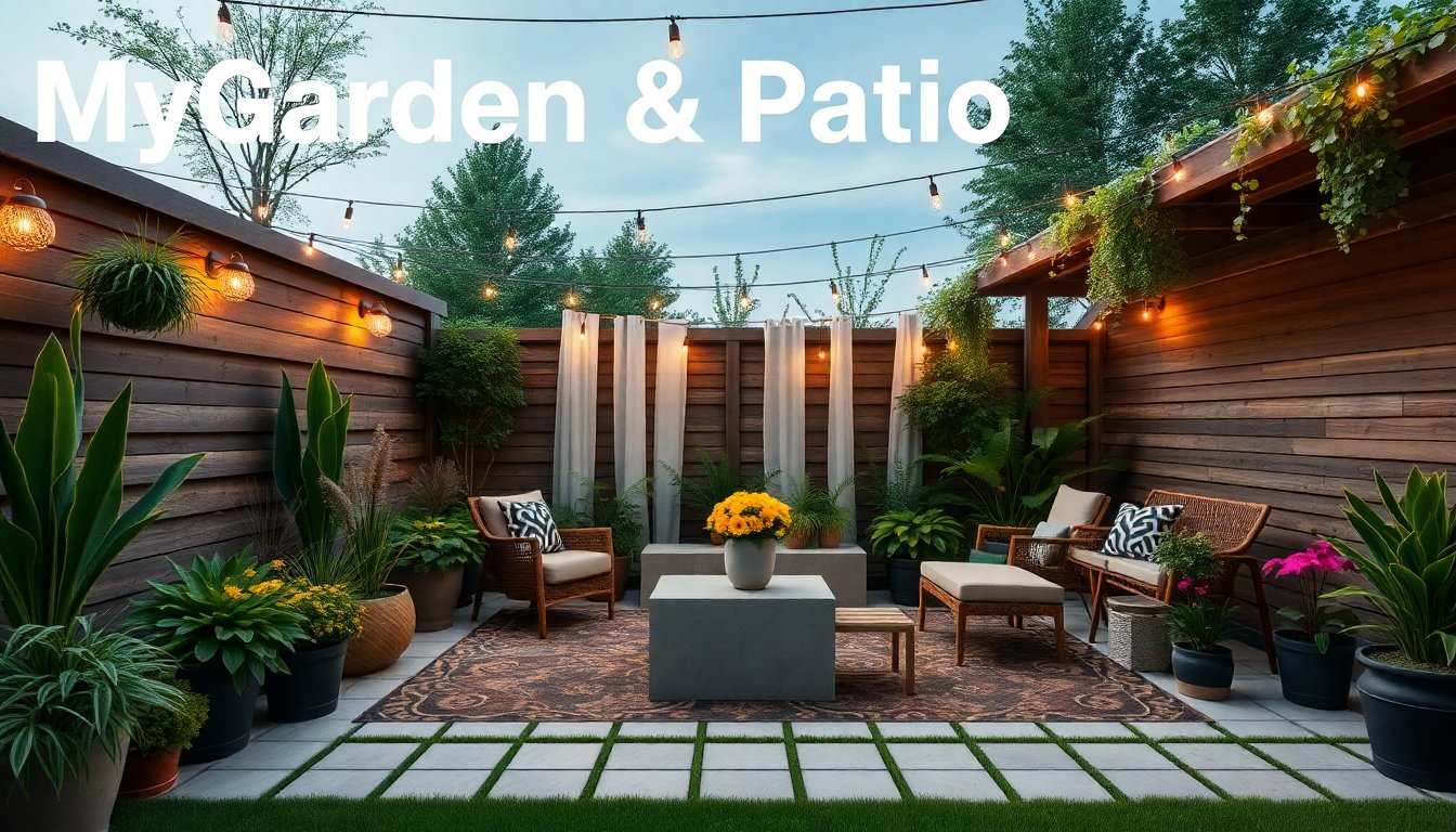 mygarden andpatio