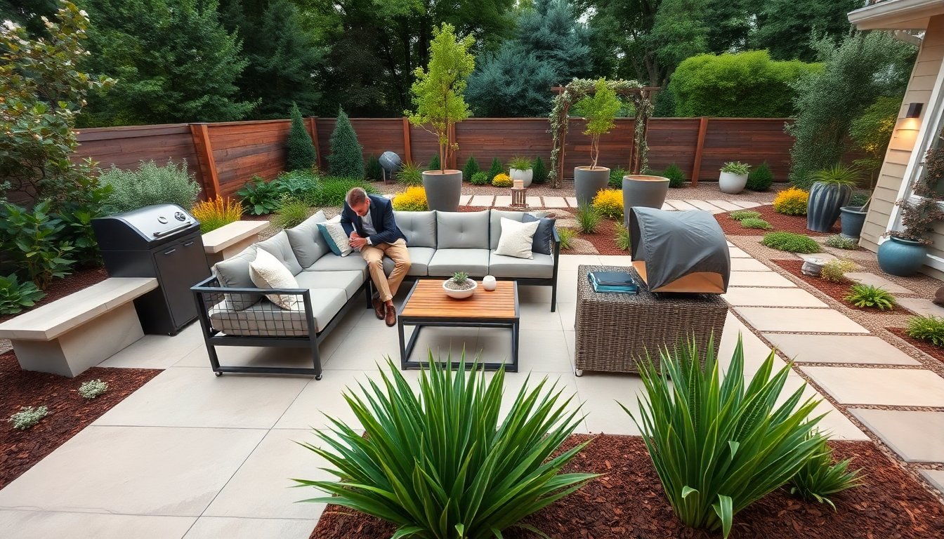 my garden and patio